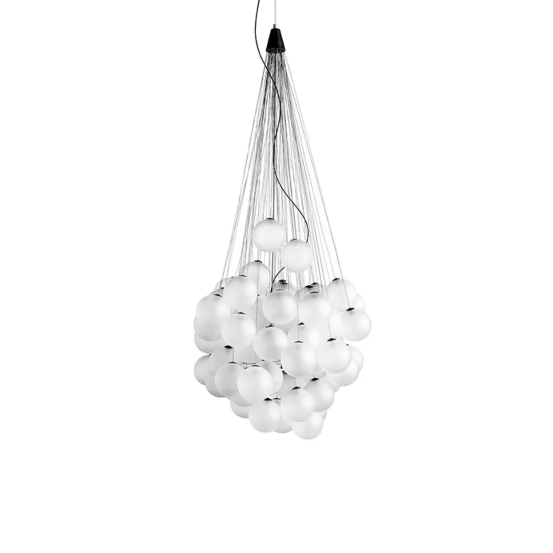 Modern Crystal Pendant Lamp – Elegant LED Ceiling Fixture For Living Rooms And Bedrooms OpalDwell