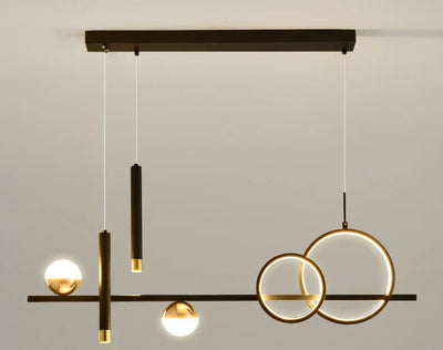 NovaLume Minimalist LED Pendant Lights with Remote Control - OpalDwell