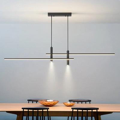 Aurelle Nordic Slim LED Pendant Light for Dining Rooms - OpalDwell