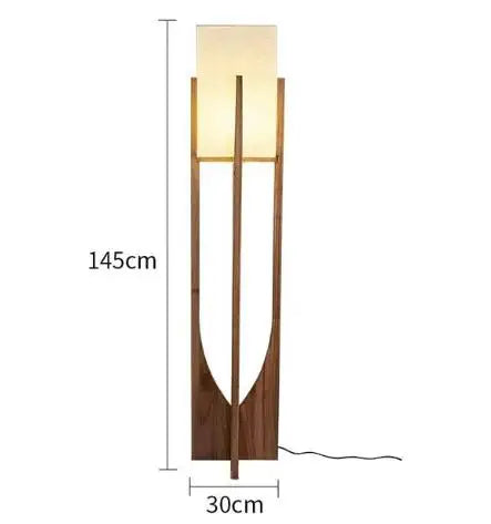 SylvaOak LED Wood Finish Pendant Light With E27 Socket 1 Light Source - OpalDwell