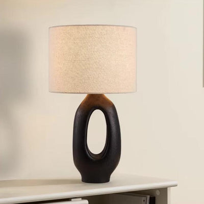 chic table lamp with soft illumination