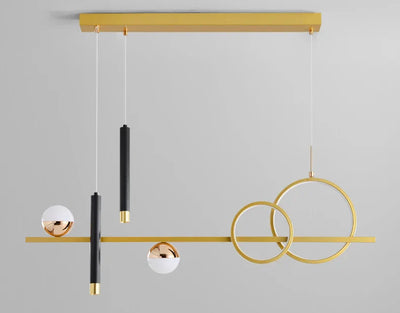 NovaLume Minimalist LED Pendant Lights with Remote Control - OpalDwell