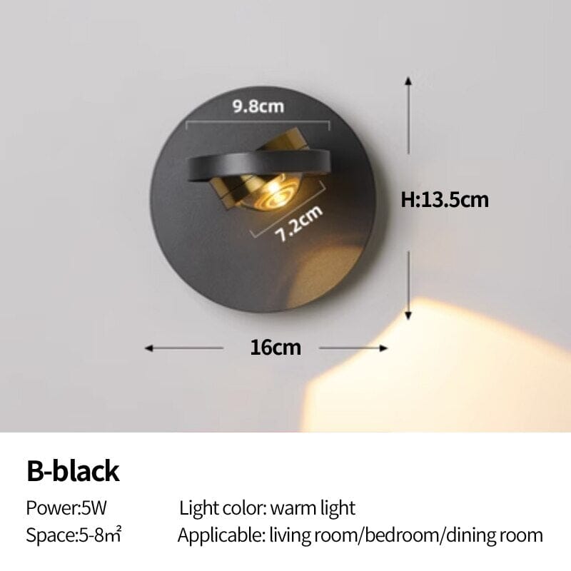 Mariselle | Rotatable Wall Light - OpalDwell