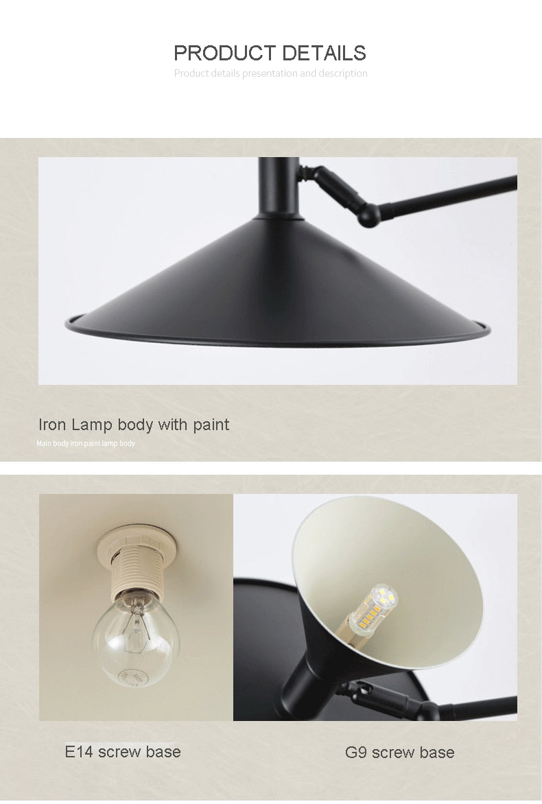 NovaSwing Wall Lamp Plug In Swing Arm for Bedroom Decor - OpalDwell