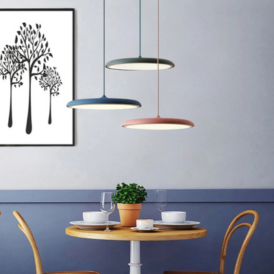 Lyra Nordic LED Pendant Light 30 cm Ceiling Fixture - OpalDwell