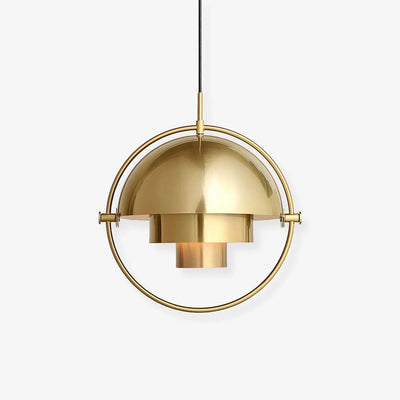 Vespera Nordic Multi Tier Black Pendant Light for Kitchen OpalDwell