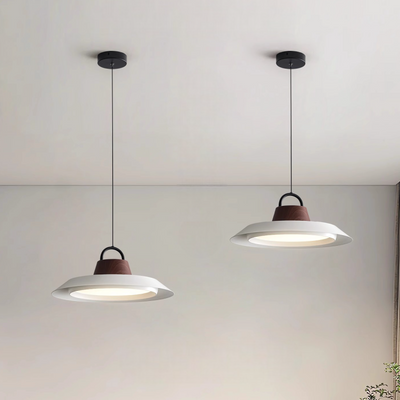 Liora Nordic Wood-Accent Pendant Light for Dining Rooms - OpalDwell