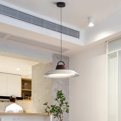 Liora Nordic Wood-Accent Pendant Light for Dining Rooms - OpalDwell