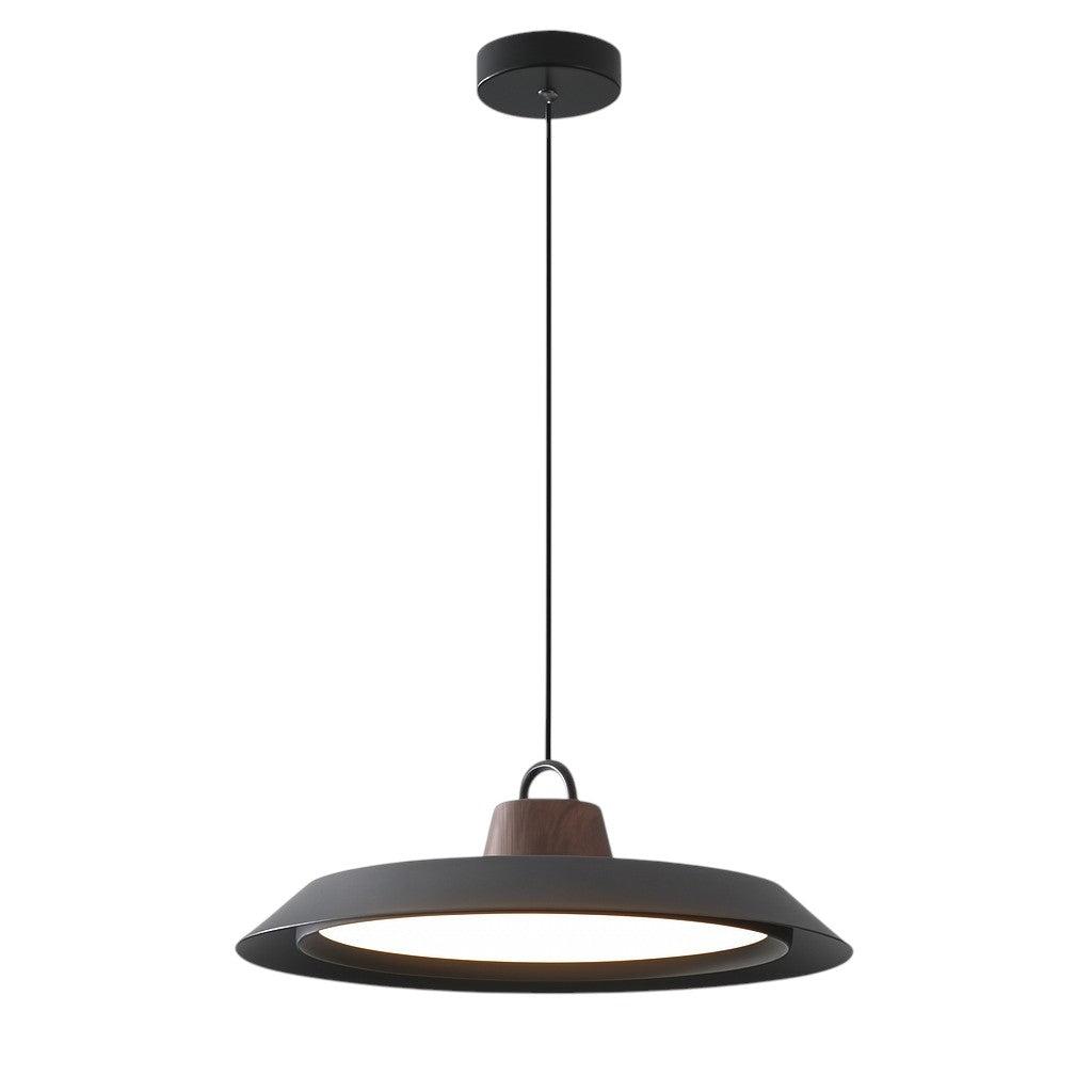Liora Nordic Wood-Accent Pendant Light for Dining Rooms - OpalDwell