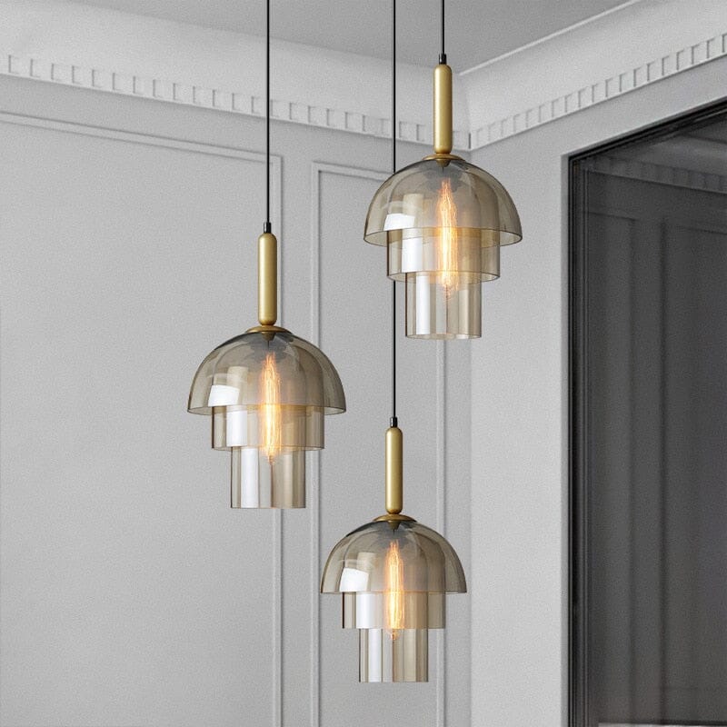 Solace Champagne Glass Pendant - OpalDwell