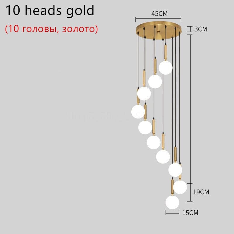 Aveline Orb Chandelier - OpalDwell