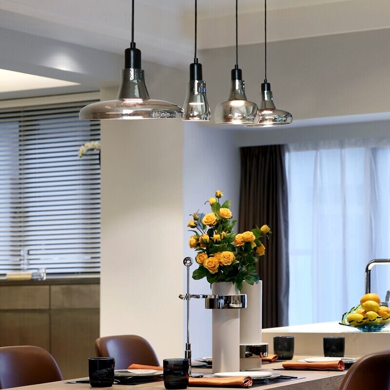 Harlow Modern Glass Pendant Lights - OpalDwell