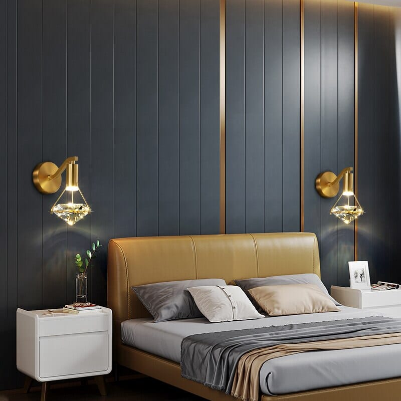 Kestrel | Diamond Sconce - OpalDwell