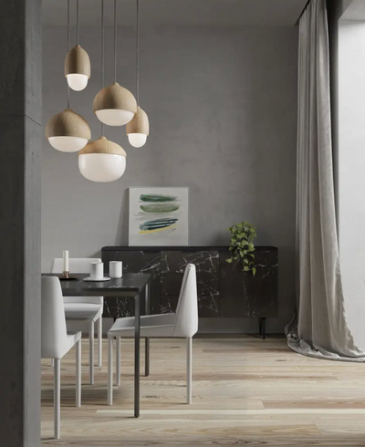 Lunara | Acorn Glass Pendant Lights | OpalDwell - OpalDwell