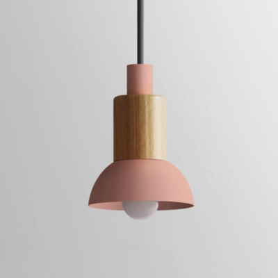 Liora Metal and Wood Pendant Lights | OpalDwell - OpalDwell