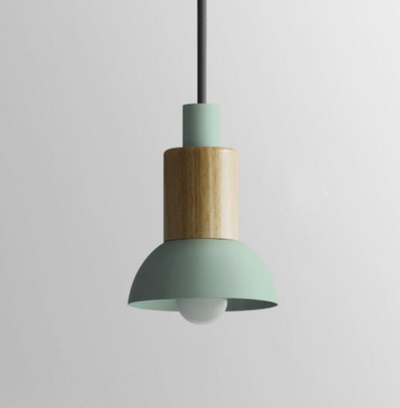 Liora Metal and Wood Pendant Lights | OpalDwell - OpalDwell