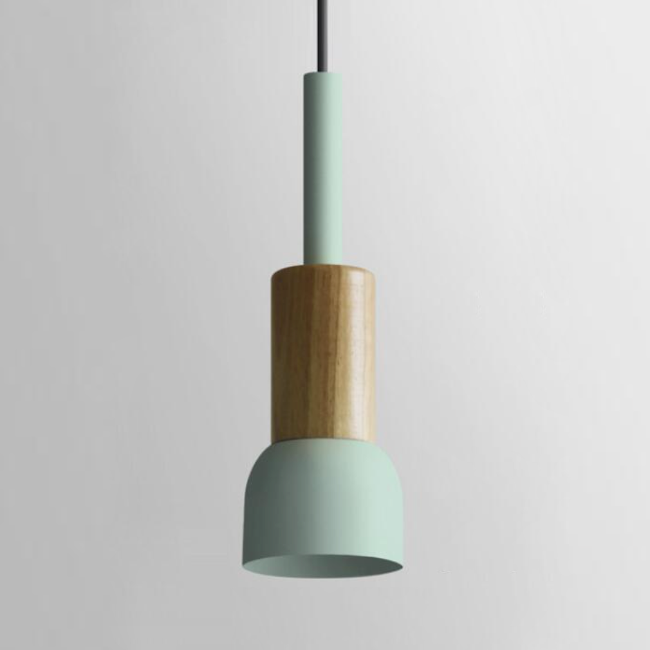 Liora Metal and Wood Pendant Lights | OpalDwell - OpalDwell