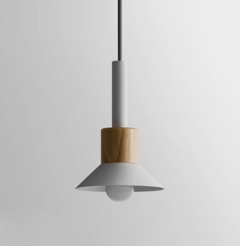 Liora Metal and Wood Pendant Lights | OpalDwell - OpalDwell