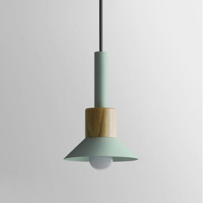 Liora Metal and Wood Pendant Lights | OpalDwell - OpalDwell