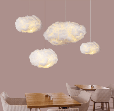 LumaNimbus Cloud Pendant Lamp for Cozy Mood Lighting - OpalDwell