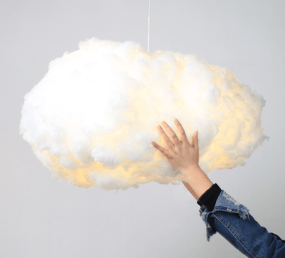 LumaNimbus Cloud Pendant Lamp for Cozy Mood Lighting - OpalDwell