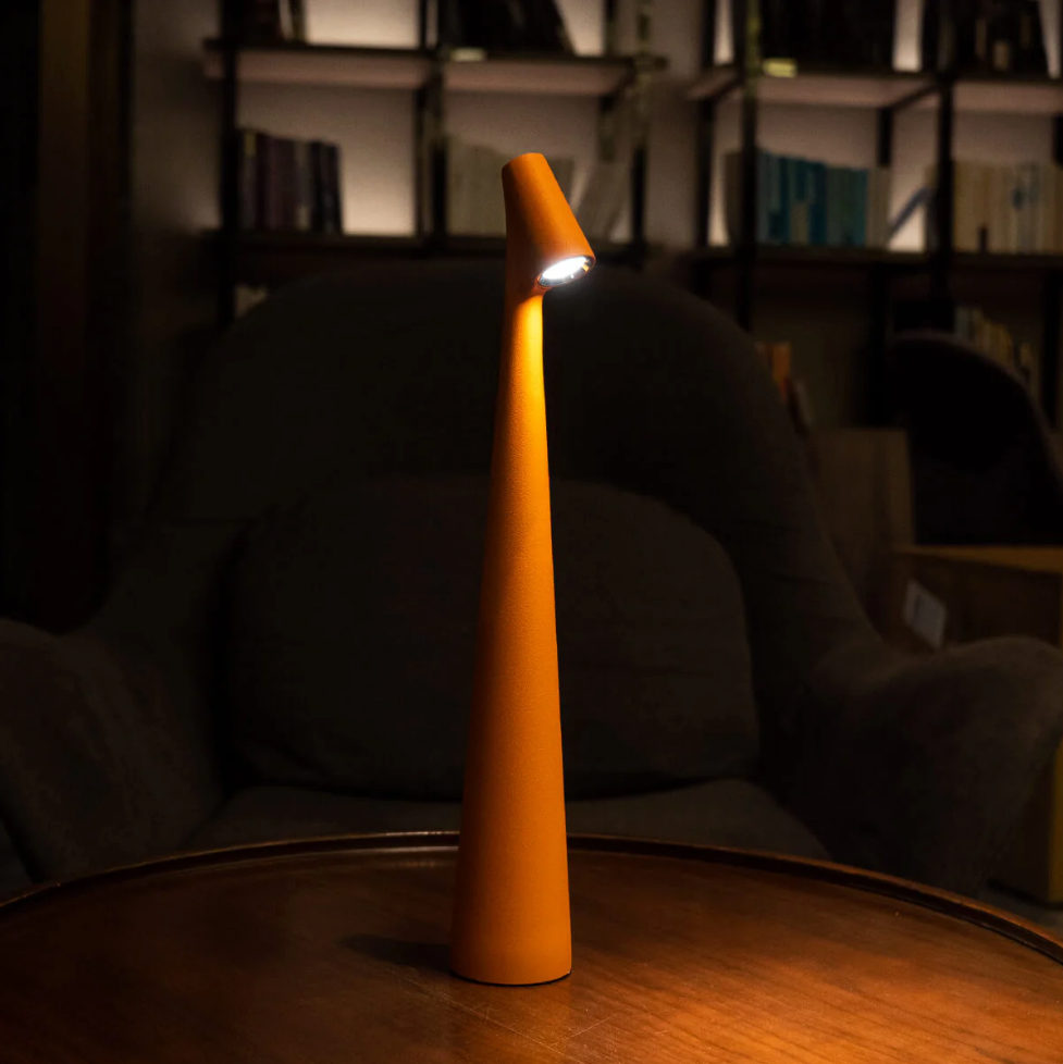 LumaNord Wireless LED Table Lamp for Reading and Dining Rooms with Soft Ambience - OpalDwell