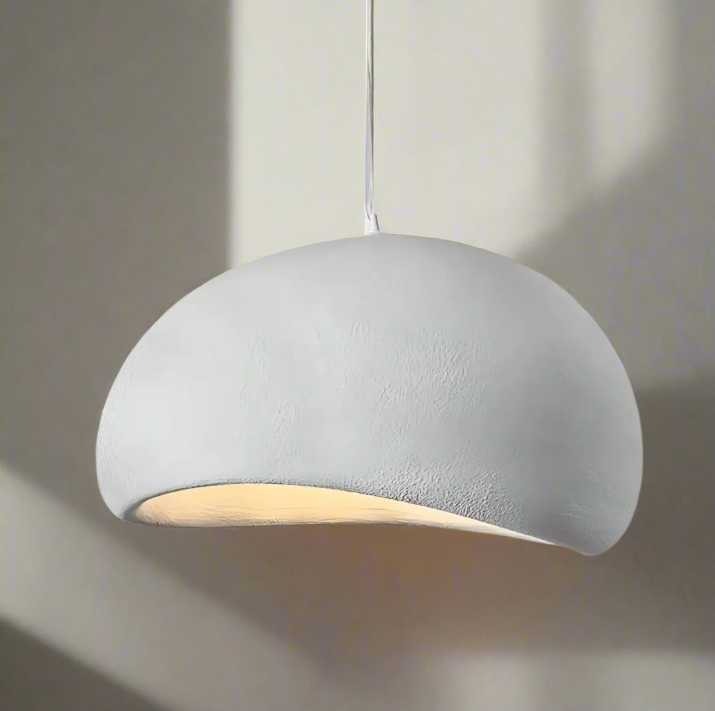 NimbleGlow Wabi Sabi LED Adjustable Pendant Light Fixture OpalDwell