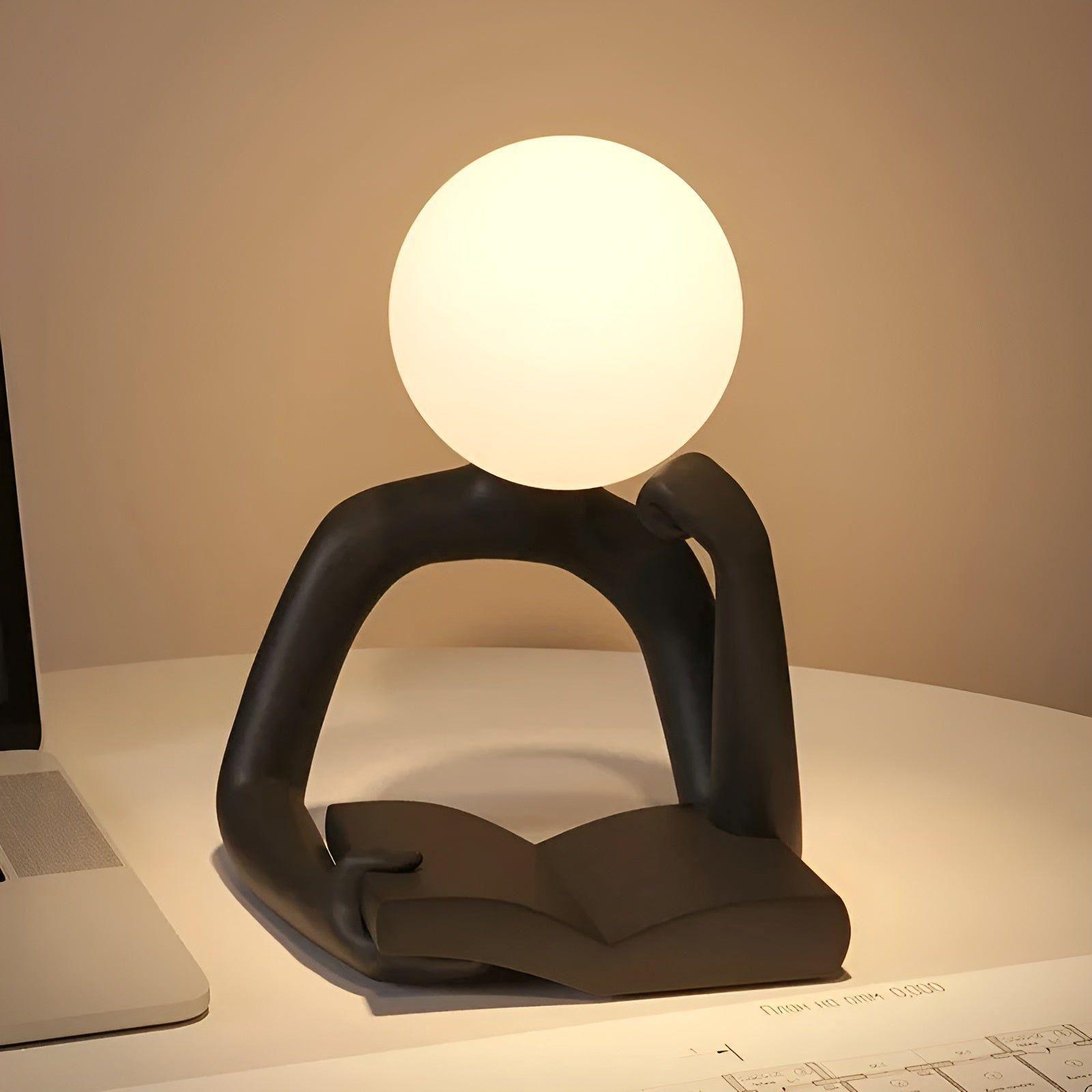 Ardentis Table Lamp | Abstract Modern Desk Lighting - OpalDwell