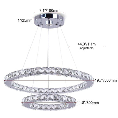 Harlow Ring Chandelier - OpalDwell