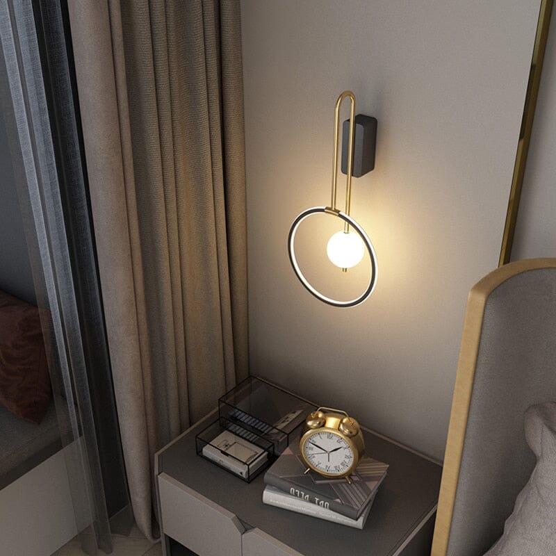Liora | Circular Wall Lamp - OpalDwell