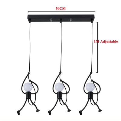 Meriko | Hanging Figure Pendant - OpalDwell