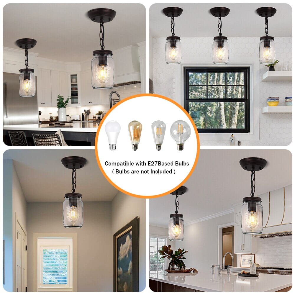 Factory Style Pendant Lights - OpalDwell