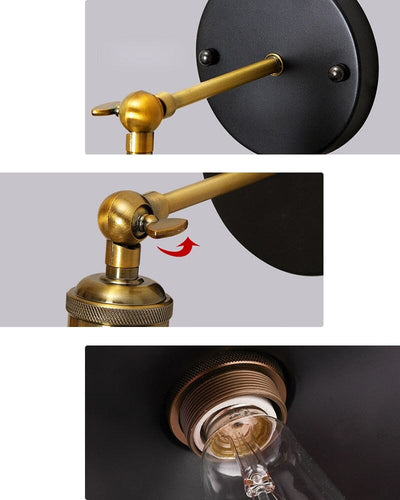 Kestrel Industrial Wall Lamp - OpalDwell