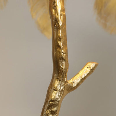 AstraLoom Ostrich Feather LED Floor Lamp with Adjustable Height and Soft Glow OpalDwell