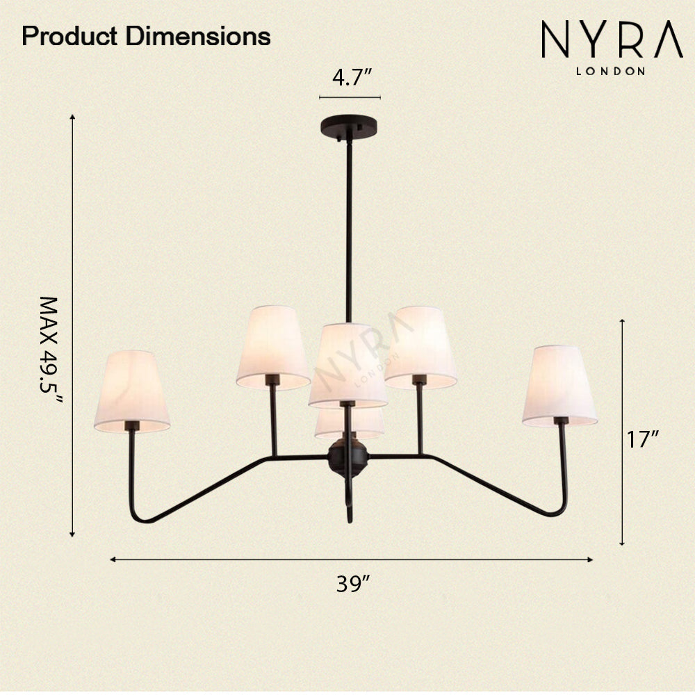Marcellin | Chandelier - OpalDwell