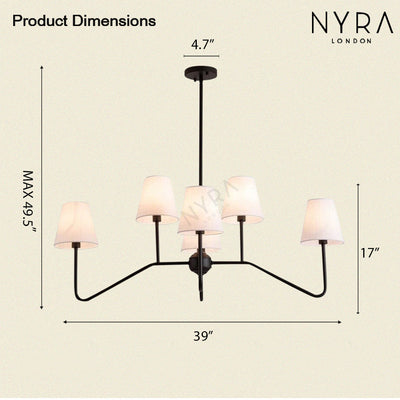Marcellin | Chandelier - OpalDwell