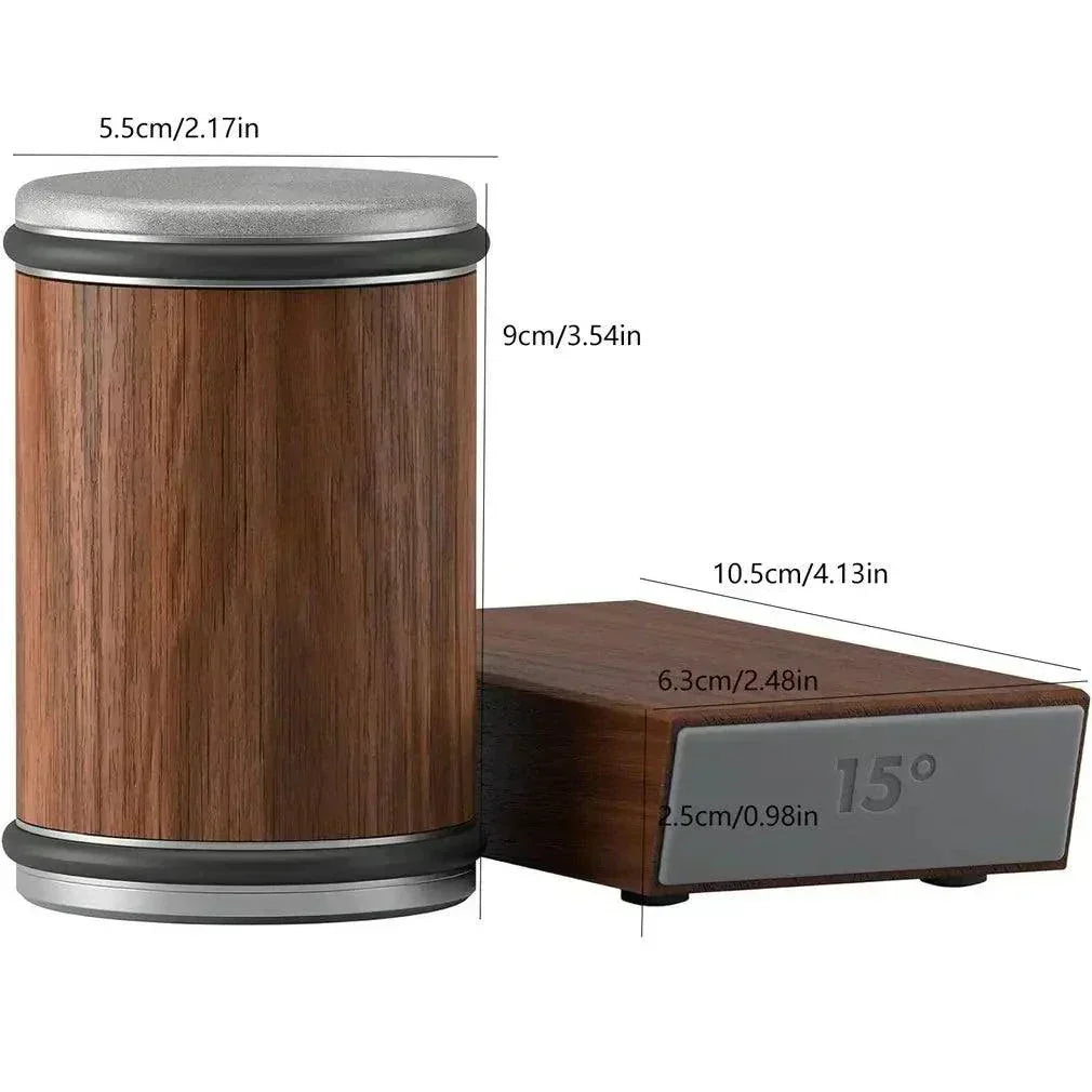 Aurelin Premium Knife Set With Sharpener, Professional-Grade Kitchen Blades - OpalDwell