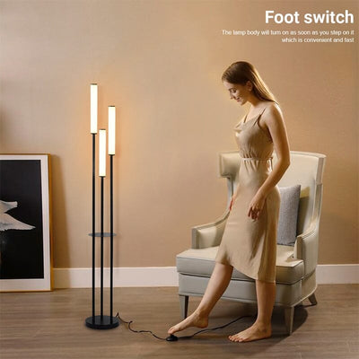 Solare Candlestick LED Floor Lamp OpalDwell