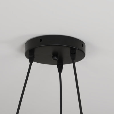 AeroNest Bird Round Chandelier | Multi-Material Fusion - OpalDwell