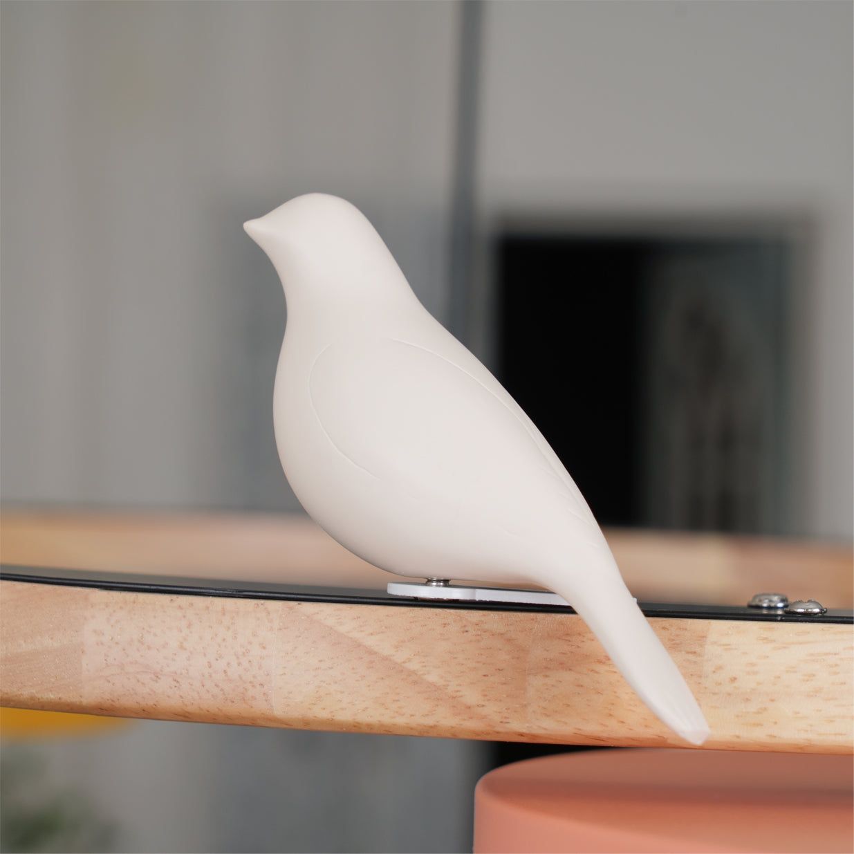 AeroNest Bird Round Chandelier | Multi-Material Fusion - OpalDwell