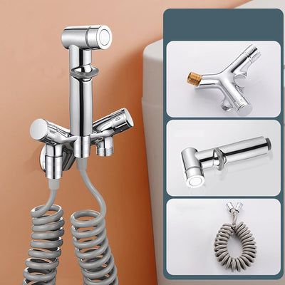 Bathroom Bidet Spray Faucet With Angle Valve | OpalDwell OpalDwell