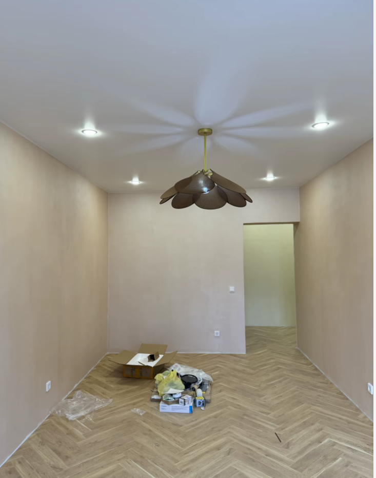 Vellora | Petal Pendant Light With Soft Floral Glow For Living Rooms - OpalDwell