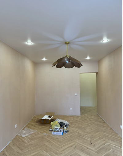 Aurora Bloom Petal Pendant Light with Elegant Floral Glow - OpalDwell