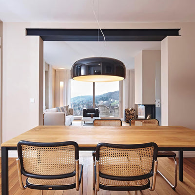 AstraLume Ceiling Pendant Light With Sleek Glow Design - OpalDwell