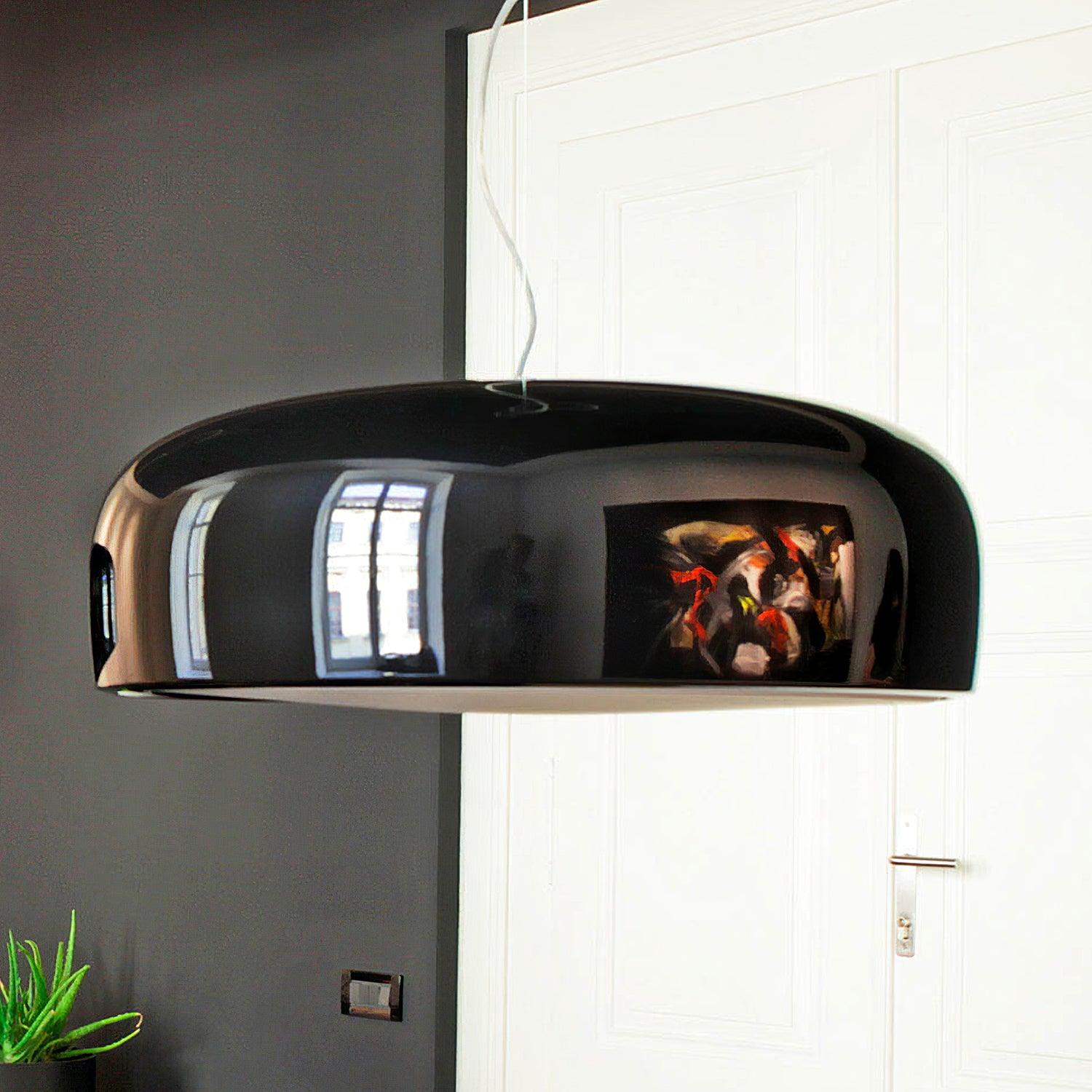 AstraLume Ceiling Pendant Light With Sleek Glow Design - OpalDwell