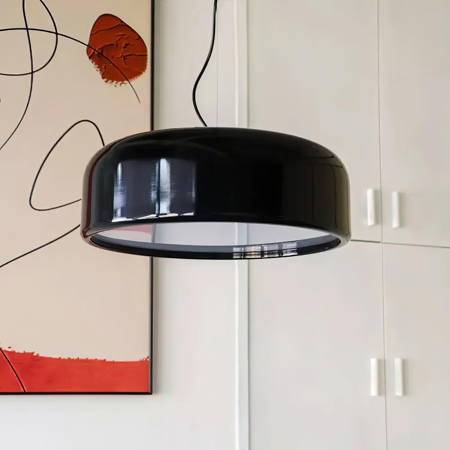 AstraLume Ceiling Pendant Light With Sleek Glow Design - OpalDwell