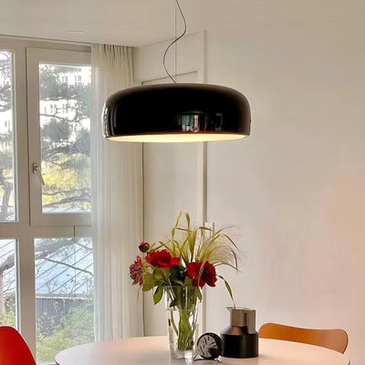 AstraLume Ceiling Pendant Light With Sleek Glow Design - OpalDwell