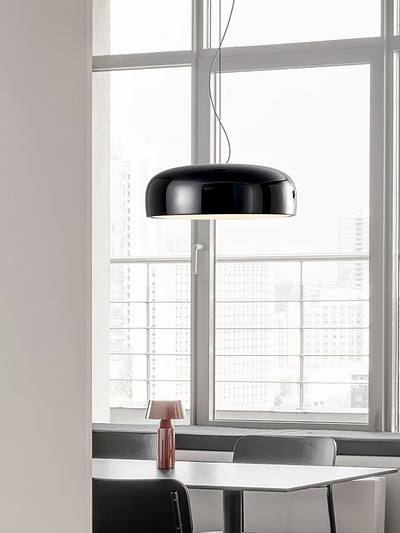 AstraLume Ceiling Pendant Light With Sleek Glow Design - OpalDwell