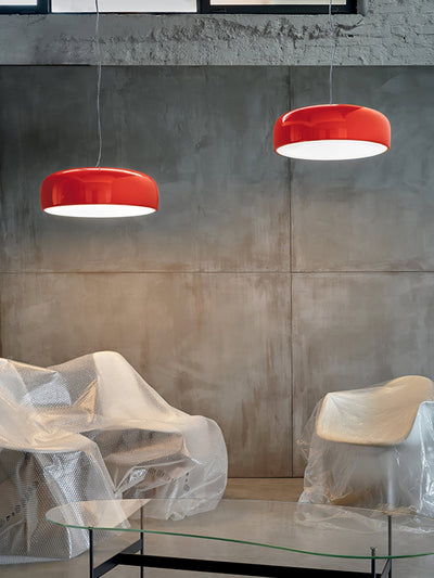 AstraLume Ceiling Pendant Light With Sleek Glow Design - OpalDwell