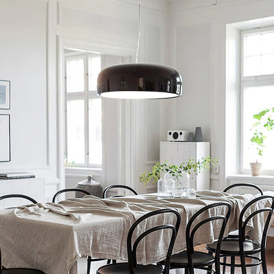AstraLume Ceiling Pendant Light With Sleek Glow Design - OpalDwell